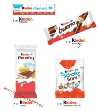 Kinder Maxi mix MEDVĚD 133g - DMT 20.04.2026