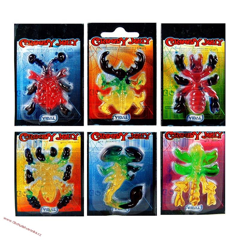 VIDAL CREEPY JELLY 11g x 6ks