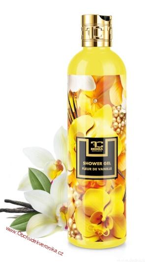 FLEUR DE VANILLE - exkluzivní šetrný sprchový gel s glycerinem & Aloe vera 320 ml
