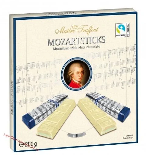 Maitre Trufout Mozart Sticks white 200g - DMT 13.12.2025