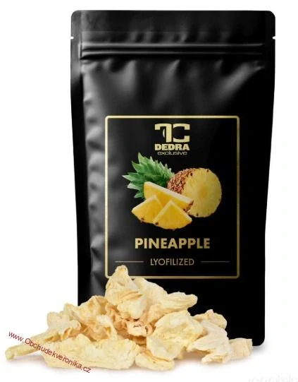 TROPICKÝ ANANAS - lyofilizované kousky, ovoce sušené mrazem 50g