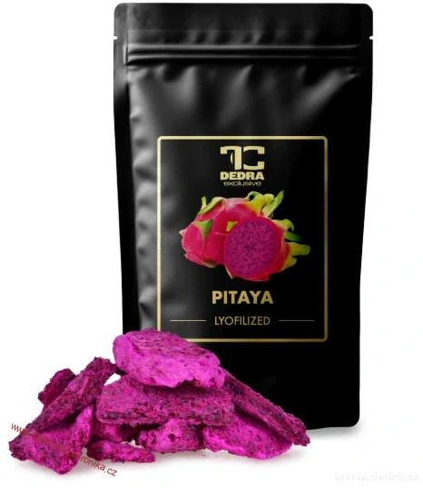 EXOTICKÁ PITAYA - lyofilizované plátky, ovoce sušené mrazem 50g