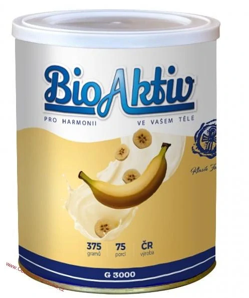 Bioaktiv klasic family banán 375g