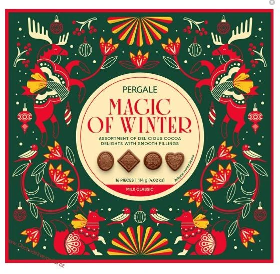 Pergalé Magic of Winter milk 114g