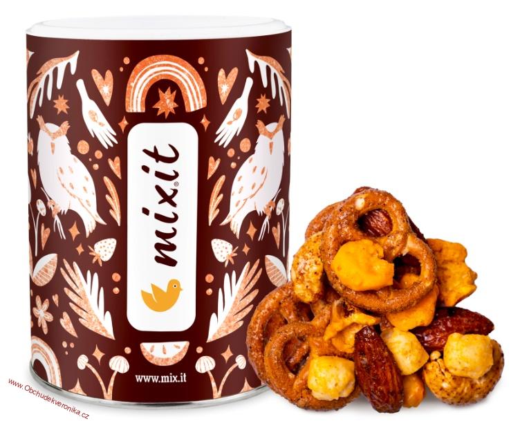 Křupavá směs - Sýr, oříšky a preclíky s medem a chilli 230g