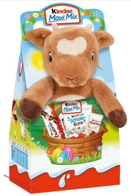 Kinder Maxi Mix - velikonoční kravička 133g