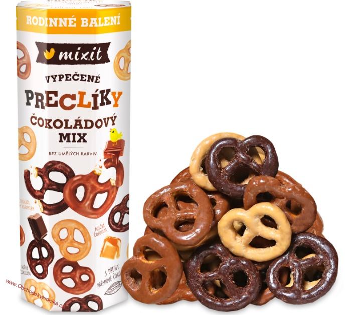 Velké Mixit preclíky - Čokoládový mix 500g