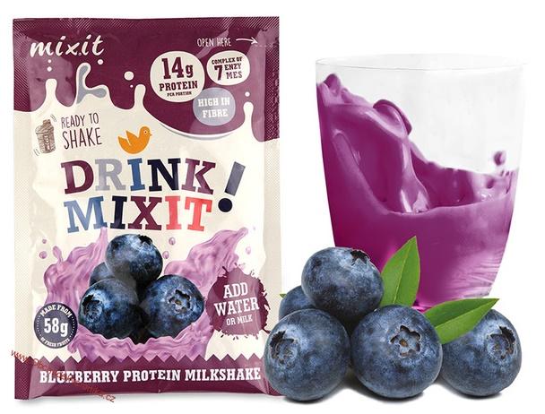 Proteinový Drink Mixit – Borůvka 40g