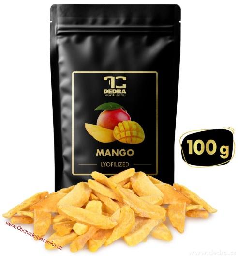 ZLATÉ MANGO - lyofilizované plátky, ovoce sušené mrazem 100g