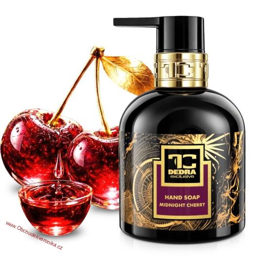 MIDNIGHT CHERRY exkluzivní šetrné tekuté mýdlo s glycerinem & Aloe vera 320 ml