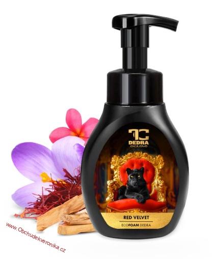 RED VELVET šetrné pěnové mýdlo na ruce & tělo 300 ml