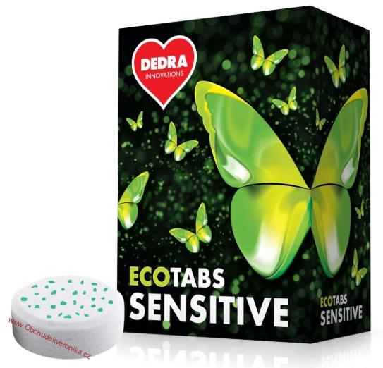 SENSITIVE Tablety na praní pro citlivou pokožku & miminka ECOTABS 26 praní