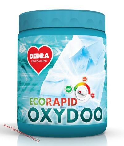 OXYDOO Univerzální bělidlo & odstraňovač skvrn ECORAPID 1 kg + dóza ZDARMA
