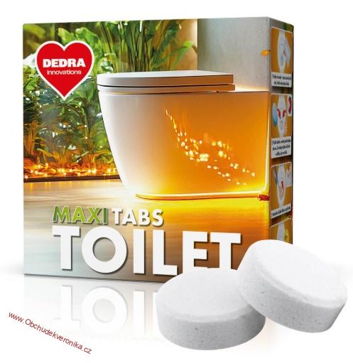 MAXI TABS TOILET EKO samočisticí tablety do WC, odtoku & odpadu 2 ks