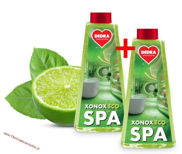 2× XONOX SPA Extra silný pěnový čistič koupelny vodoodpudivý efekt & ECO složení 2 x 500 ml (náhradní náplně bez rozprašovače)