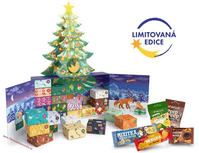 Adventní kalendář Mixit 2026 – Kouzelný stromeček 982g - předoobjednávka