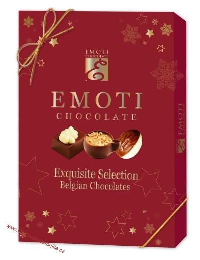 Emoti Exquisite Selection Belgické vánoční pralinky 140g