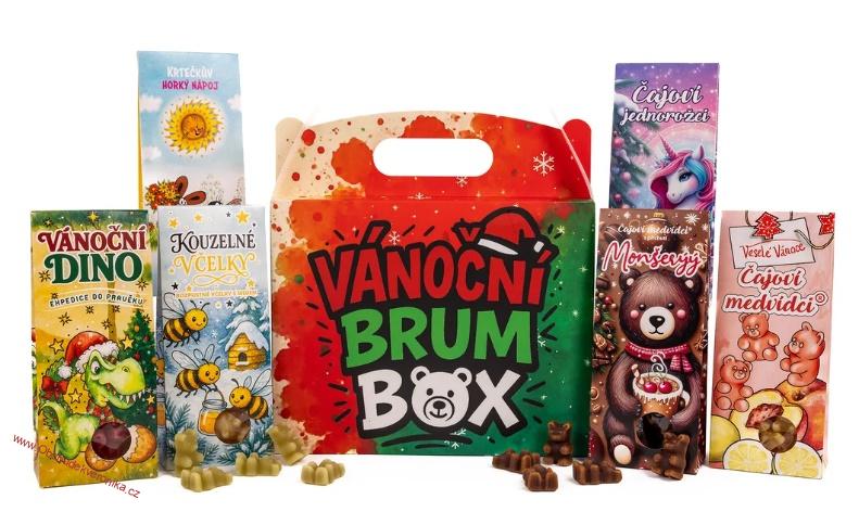 ADVENTRNÍ BRUM BOX PRO DĚTI 6x50g