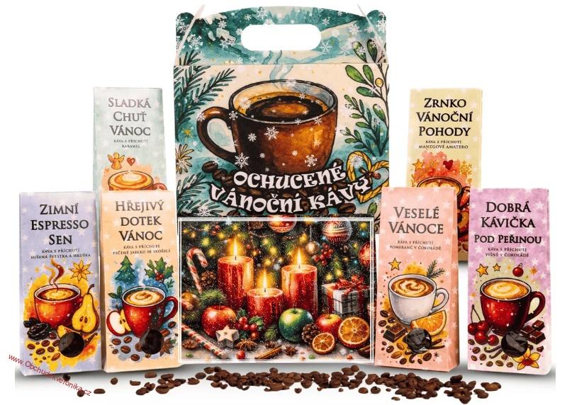 DÁRKOVÝ BOX - ŠEST DOUŠKŮ VÁNOC 6x40g