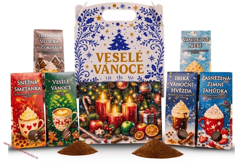 DOLCE VITA - VÁNOČNÍ KÁVOVÝ BOX6x40g