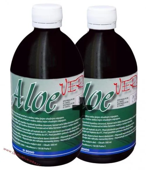 Aloe Vera s dužinou - 2ks 1000ml