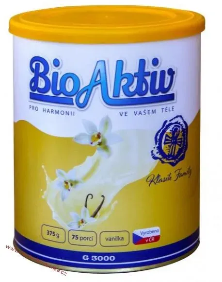 Bioaktiv klasik family vanilka 375g