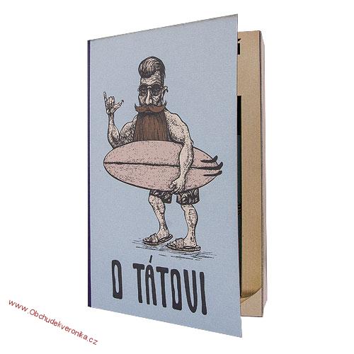 Dárkové balení kosmetiky - kniha pro tatínka