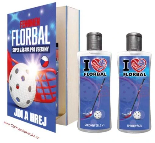 Kosmetická sada kniha pro florbalistu