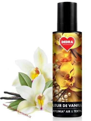 FLEUR DE VANILLE Osvěžovač vzduchu & textilií luxusní parfémový sprej 250 ml