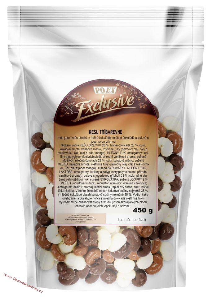 Kešu mix (jogurt+hořká,ml. čokoláda) 450g