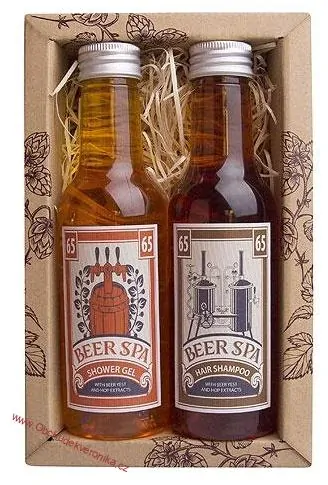Beer Spa kosmetický balíček – sprchový gel 200 ml a šampon 200 ml