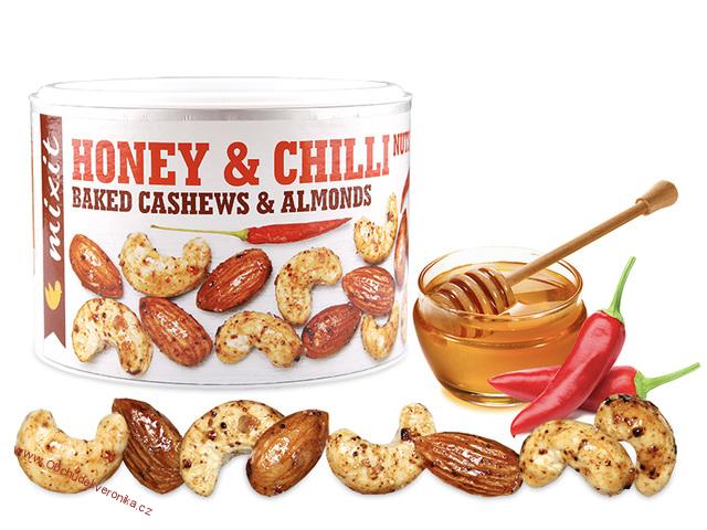Oříšky z pece - med a chilli 140g