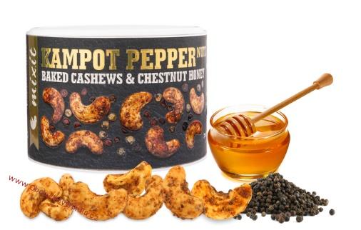 Oříšky z pece - Kampotský pepř a med 160g