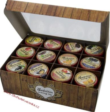 Babičinny Pečené čaje - Dárková Kazeta 12x60ml