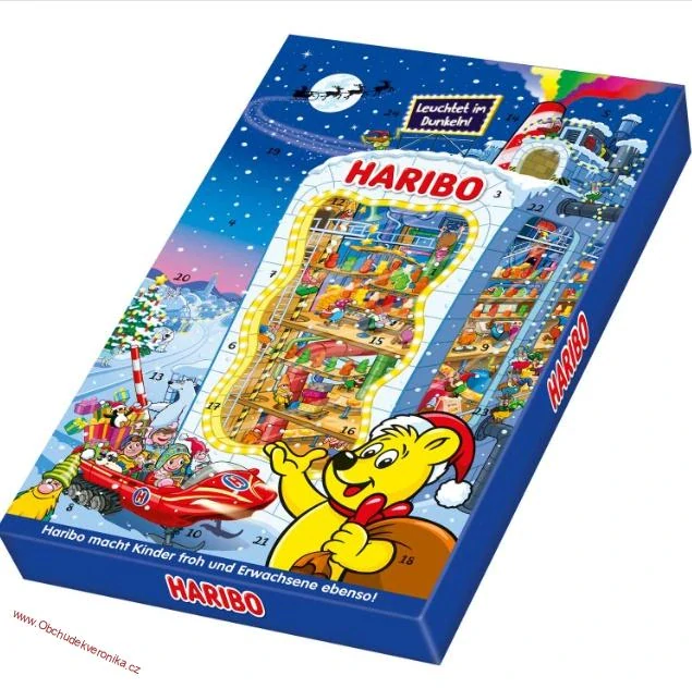 Haribo adventní kalendář 300g