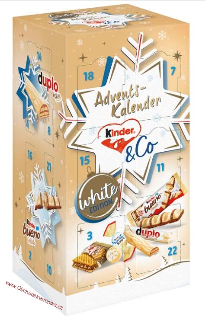 Kinder & Co. White Adventskalender 263g