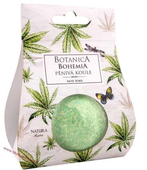 Botanica pěnivá koule do koupele 100 g – konopí