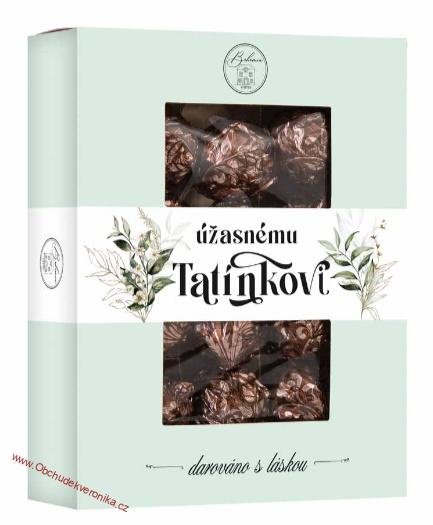 Čokoládové pralinky s ořechem pro tátu 150 g