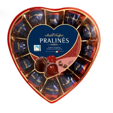 Maitre Truffout Srdce višně 140g 