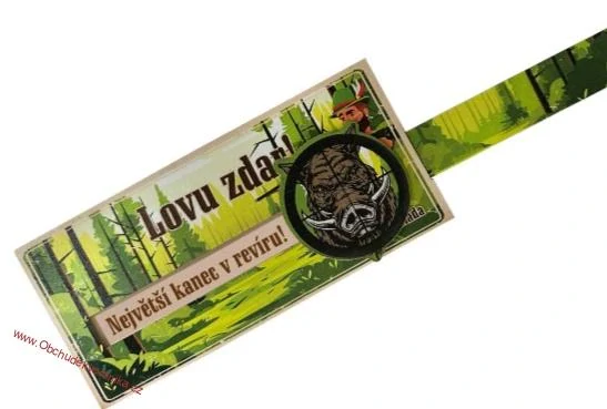 Interaktivní mléčná čokoláda 100g – pro myslivce - DMT 08.02.2026