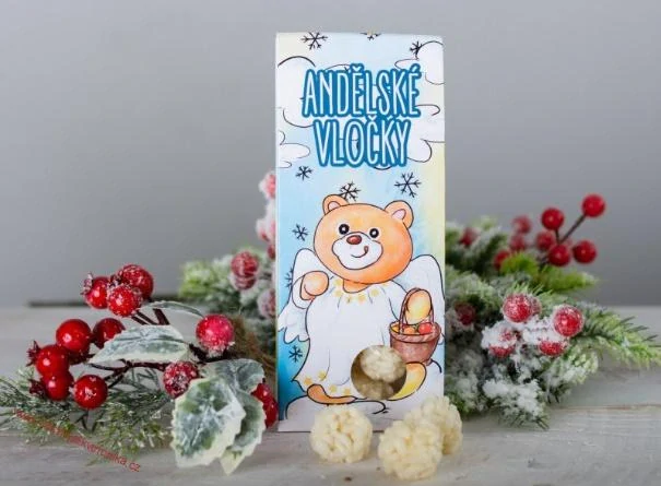SADA Andělské vločky 30g + Čertovo uhlíky 30g