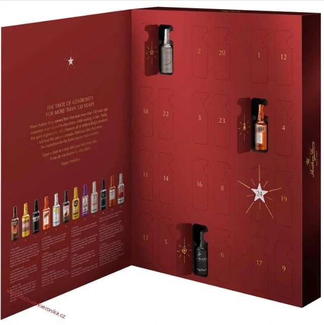 ABTEY Royal de Lys - adventní kalendář 290g