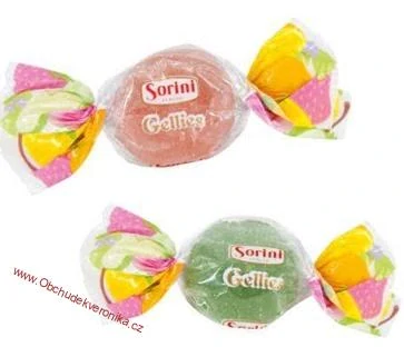 Sorini Fruit Gellies Ovocné želé bonbóny 1kg