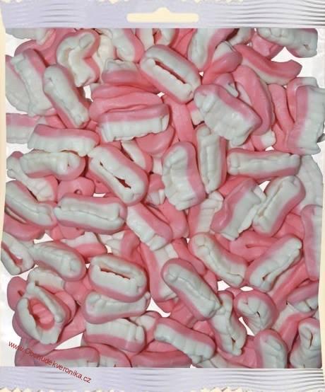 Pedro dvoubarevné želé drakula zuby 1000g
