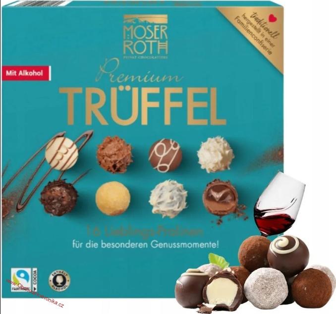 Moser Roth Trüffel premium - s alkoholem 200g