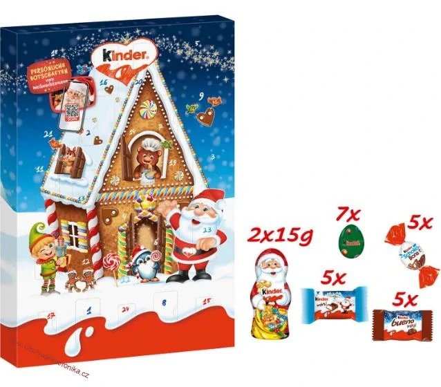 Kinder Adventní kalendář 151g - DMT 20.04.2026
