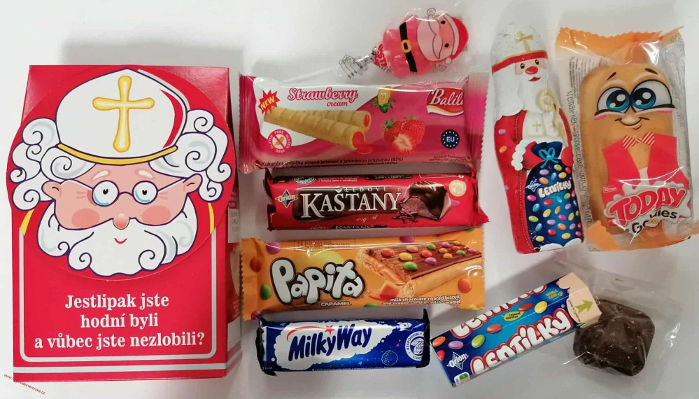 Mikulášská nadílka na výběr Mikuláš - váha cca 370g