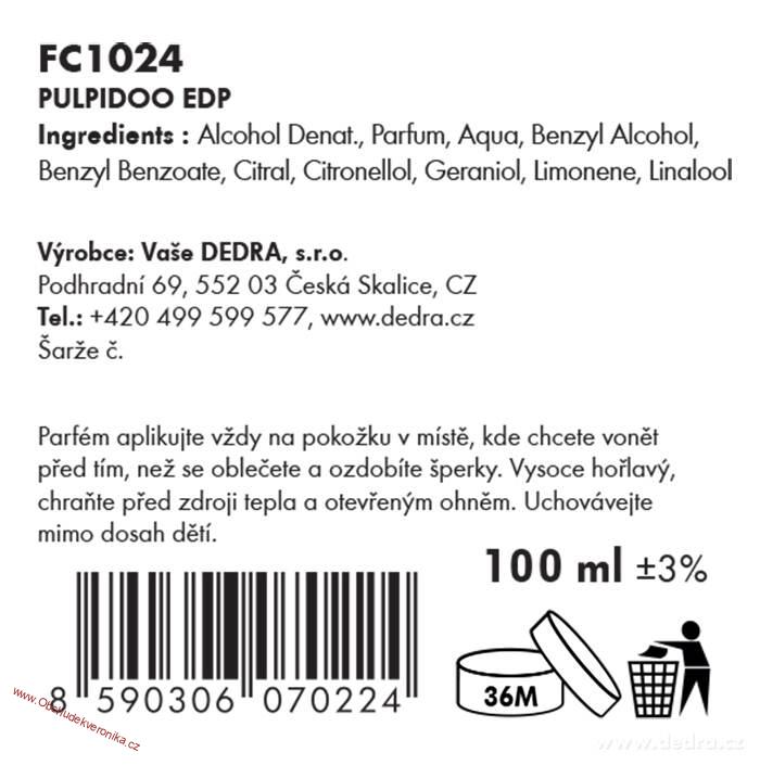 PULPIDOO Eau de Parfum (EDP) 30 ml