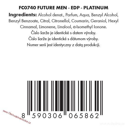 FUTURE MEN® PLATINUM Eau de Parfum (EDP) 100 ml