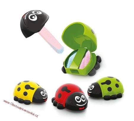 JB SWEET LADYBIRD – lízátko + 2 x ovocný prášek 10g x 12ks